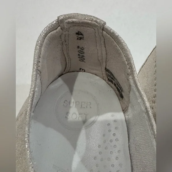 Authentic New Paul Green Bixby Platform Sneaker Mineral Metallic Size UK 4.5 - Picture 9 of 16